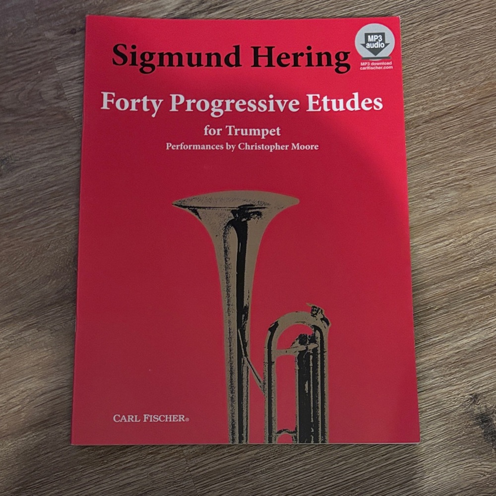 Sigmund Hering Trumpet Etudes Book